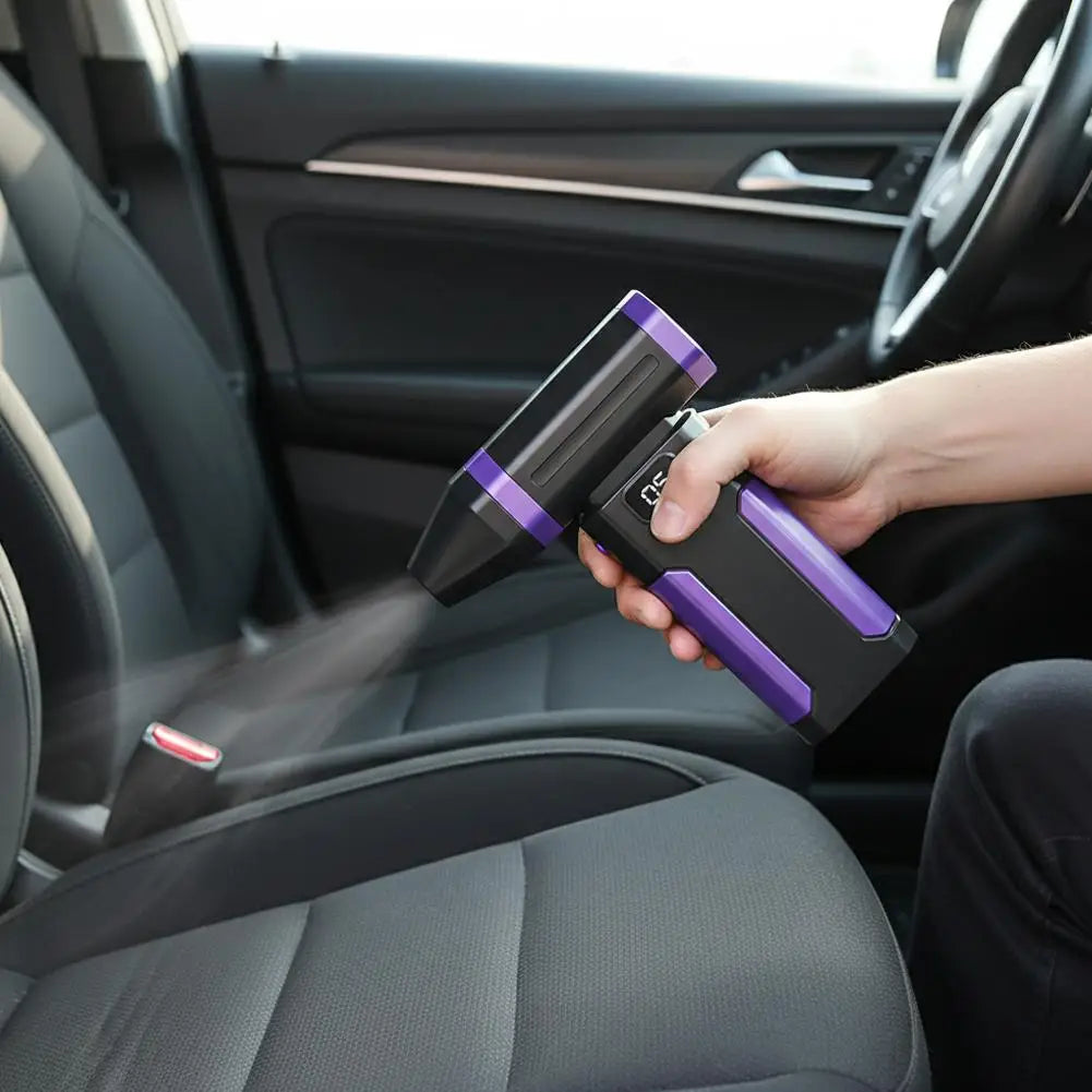 Soplador de Aire Portátil X8 — Elimina el Polvo de tu PC, Cámara y Teclado