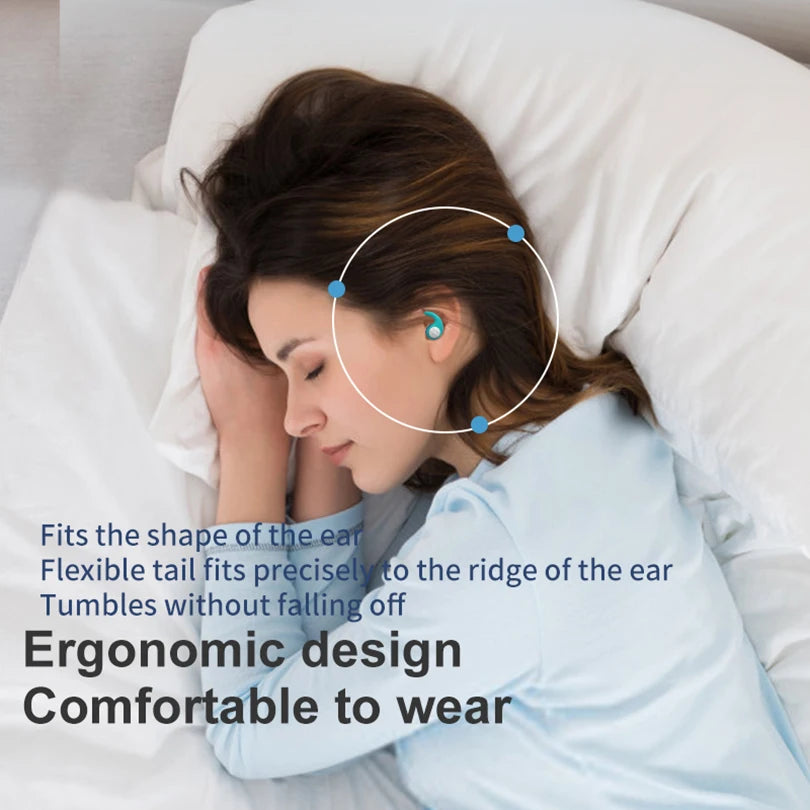 Tapones para Dormir SilentFit — Silicona Reutilizable, sin Cables ni Batería